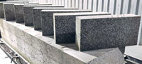 Production of polystyrene concrete. Brazil